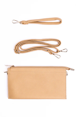 Jaylene Crossbody Bag, Beige