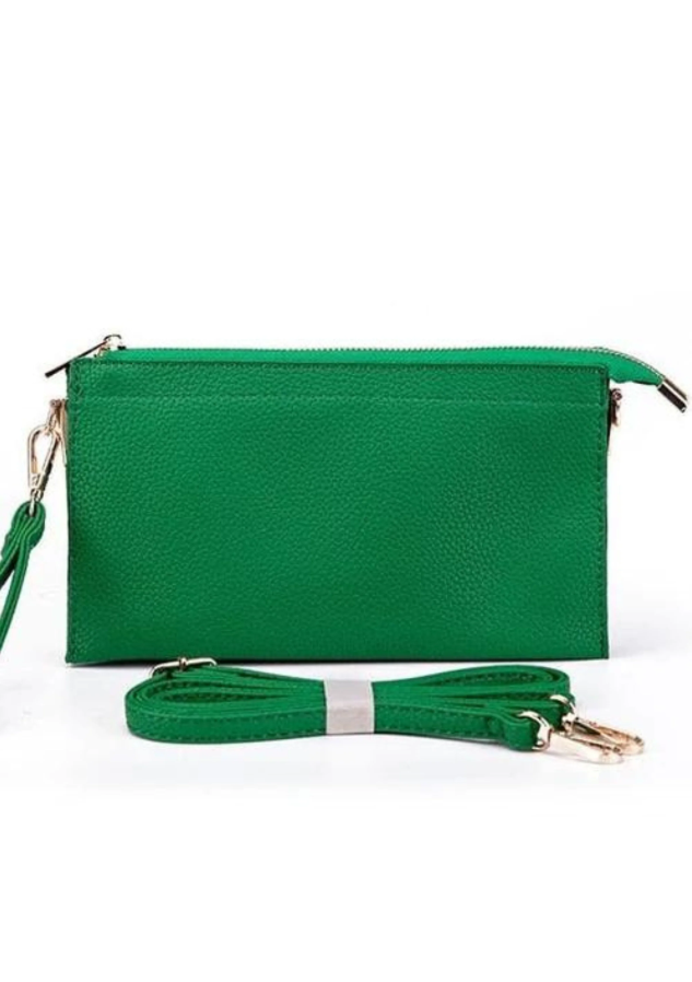 Jaylene Crossbody Bag, Kelly Green