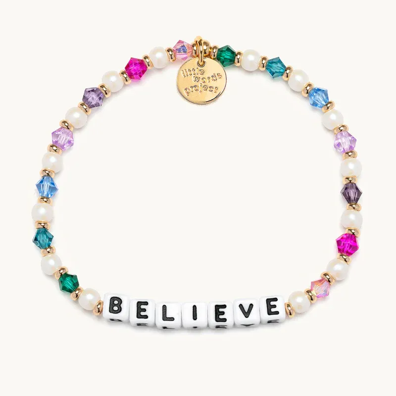 Little Words Project BELIEVE Bracelet