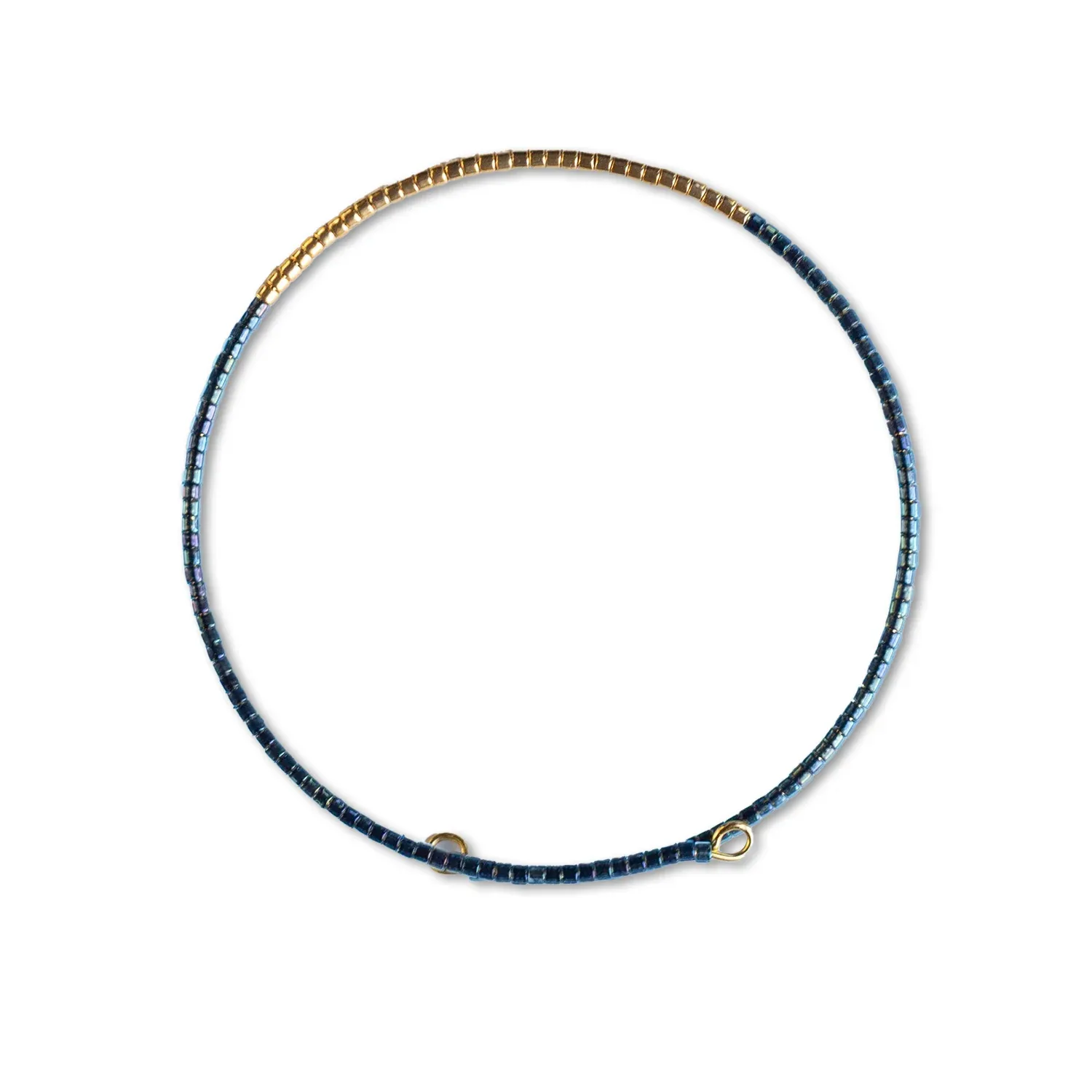 Lenny &amp; Eva Norah Bangle - Metallic Blue