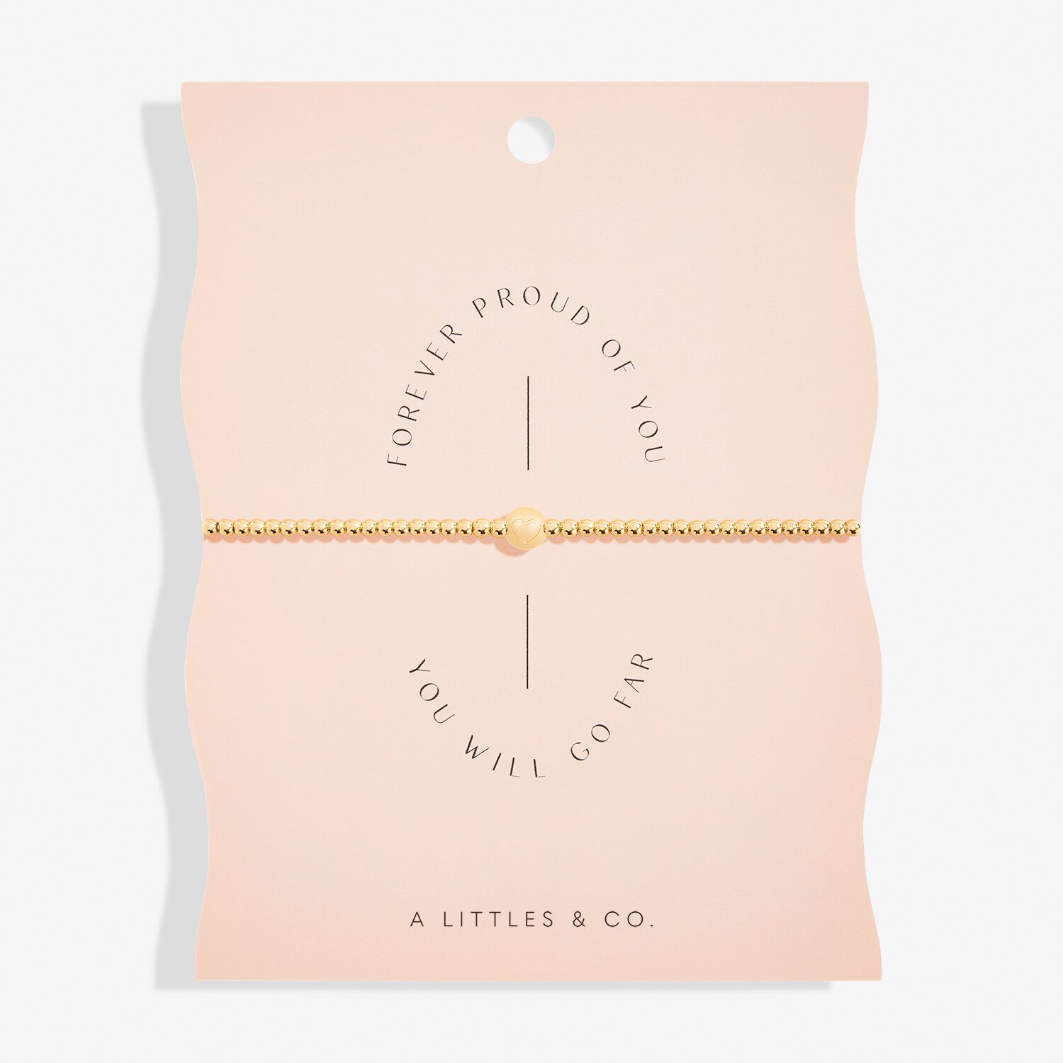 Share Happiness &#39;Forever Proud Of You, You Will Go Far&#39; Bracelet