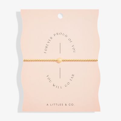 Share Happiness &#39;Forever Proud Of You, You Will Go Far&#39; Bracelet