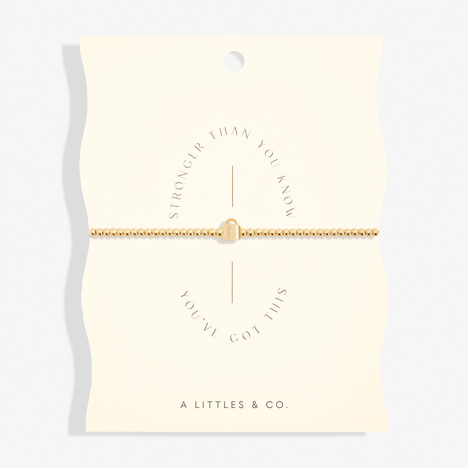 Share Happiness &#39;Stronger Than You Know, You Got This&#39; Bracelet