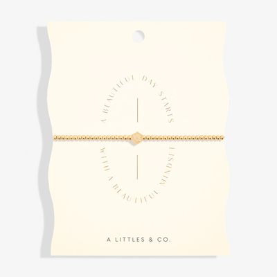Share Happiness &#39;A Beautiful Day Starts With A Beautiful Mindset&#39; Bracelet