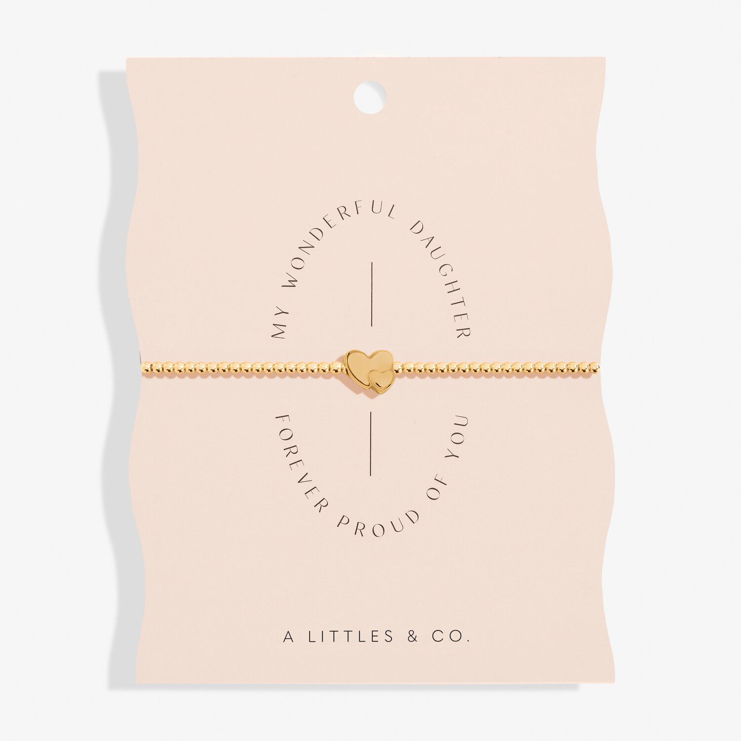 Share Happiness &#39;My Wonderful Daughter, Forever Proud Of You&#39; Bracelet