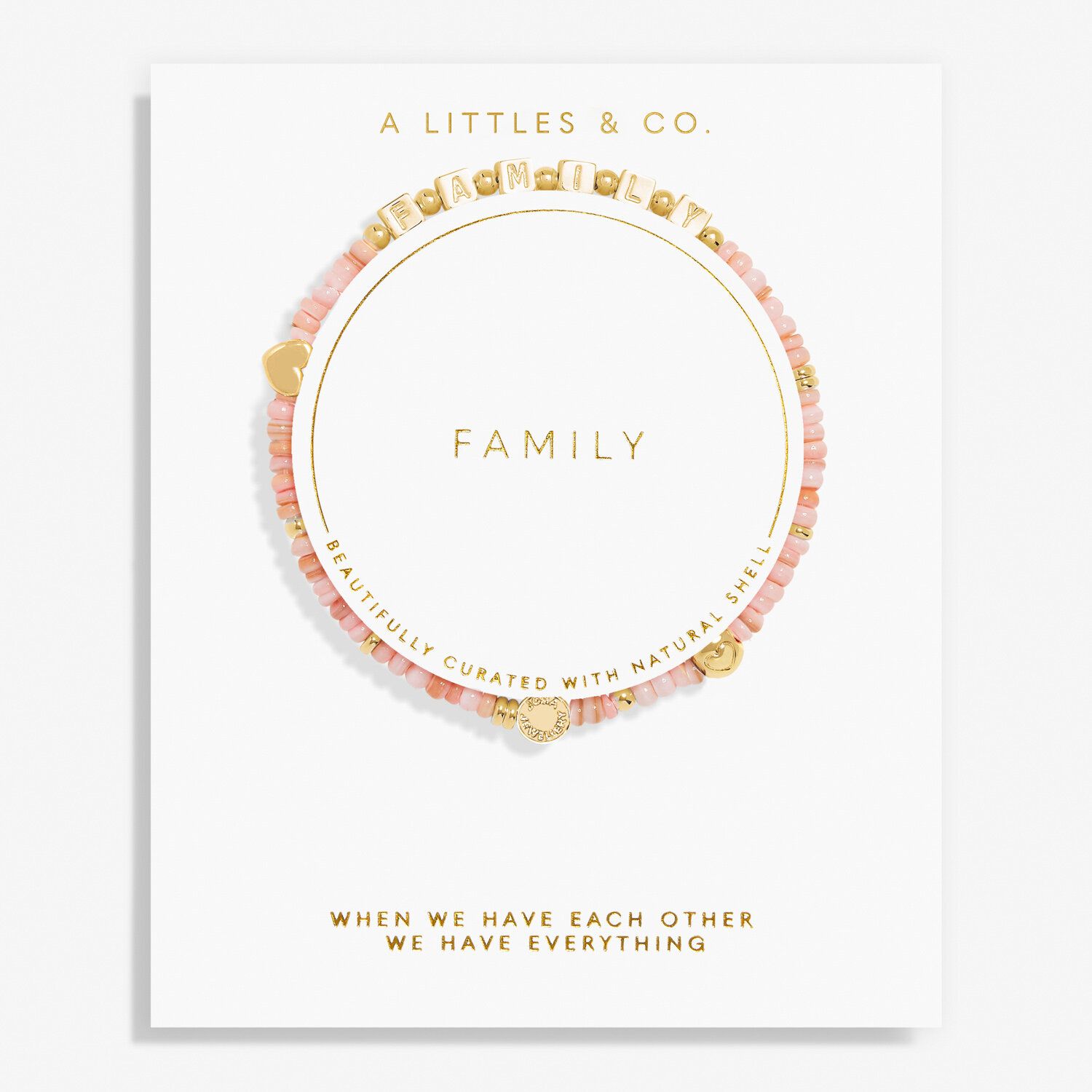 Happy Little Moments &#39;Family&#39; Bracelet