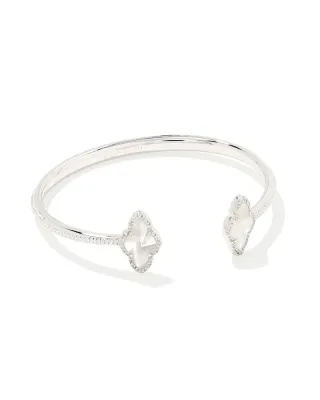 Kendra Scott Abbie Cuff, Silver/Ivory Mother-of-Pearl
