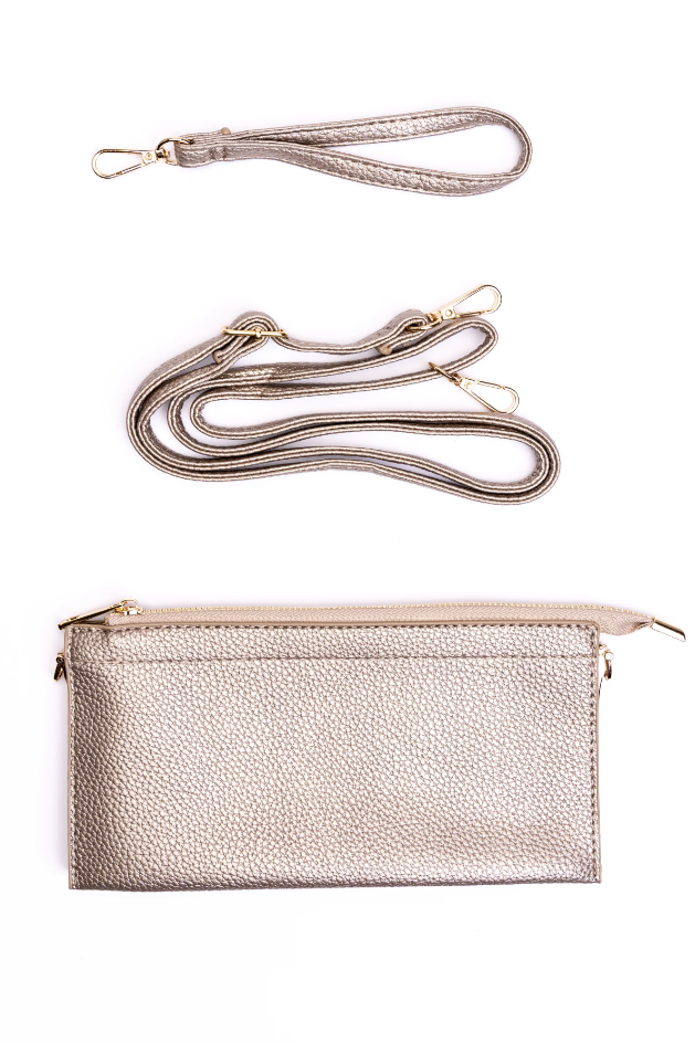 Jaylene Crossbody Bag, Pewter
