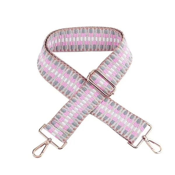 Bag Strap, Gray/Pink ZZ