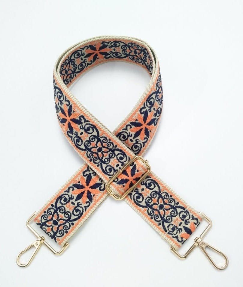 Bag Strap, Orange/Black