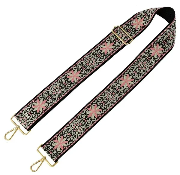 Bag Strap, Pink/Black