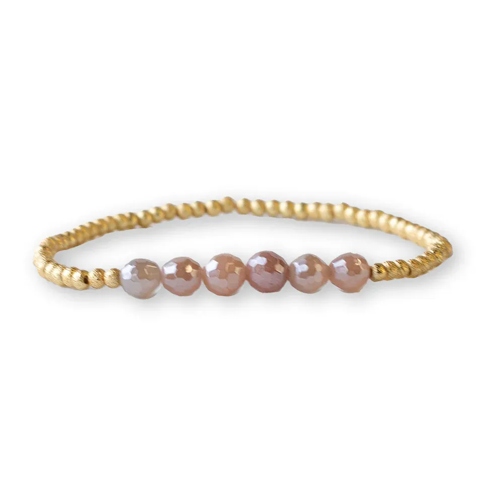 Lenny &amp; Eva Gilded Gold Bracelet - Sunstone Row