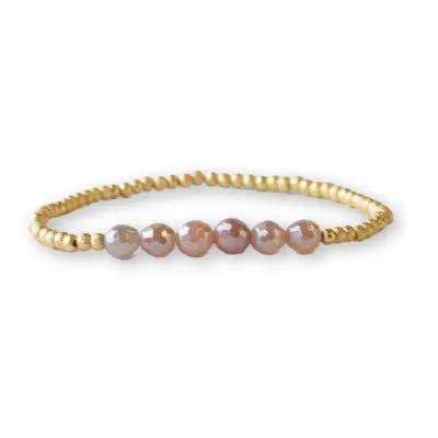 Lenny &amp; Eva Gilded Gold Bracelet - Sunstone Row