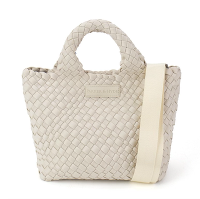 Woven Mini Tote - Bone
