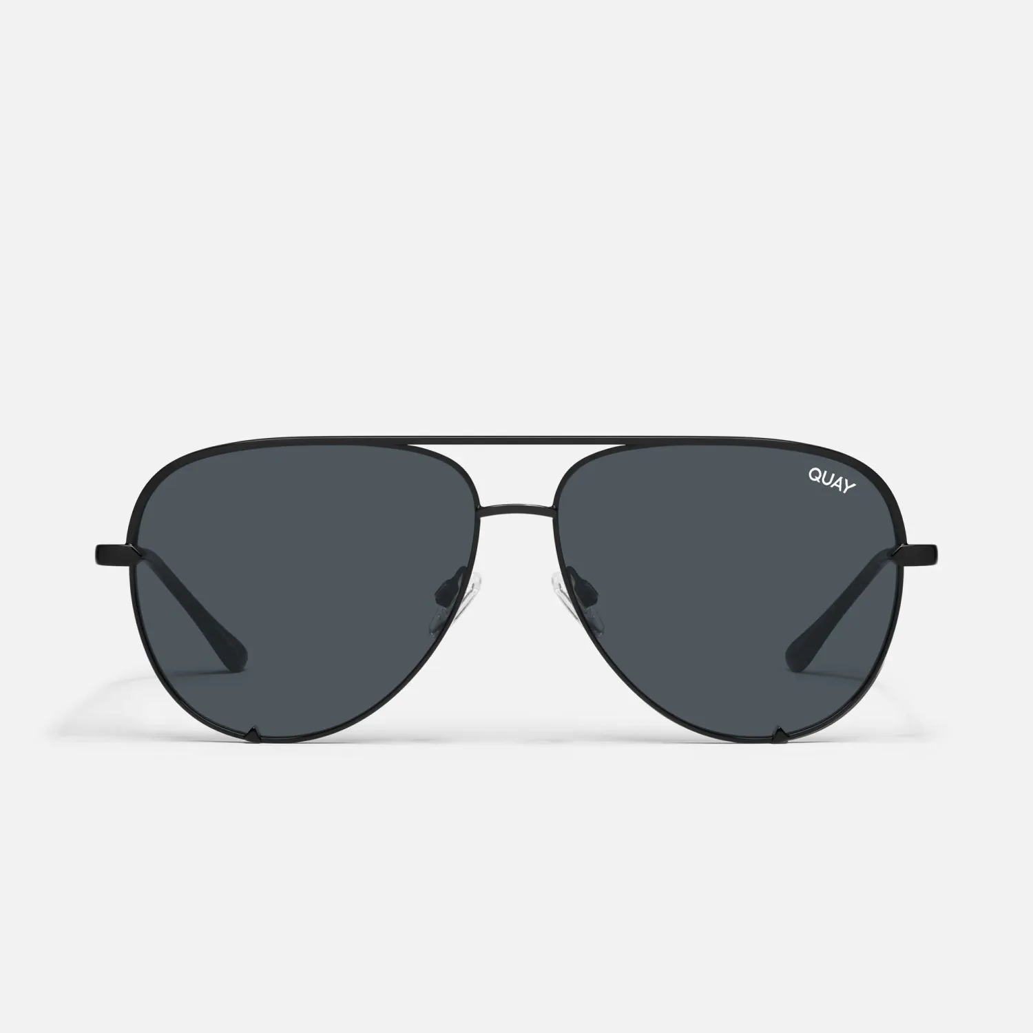 QUAY High Key Mini (Black/Smoke Polarized)