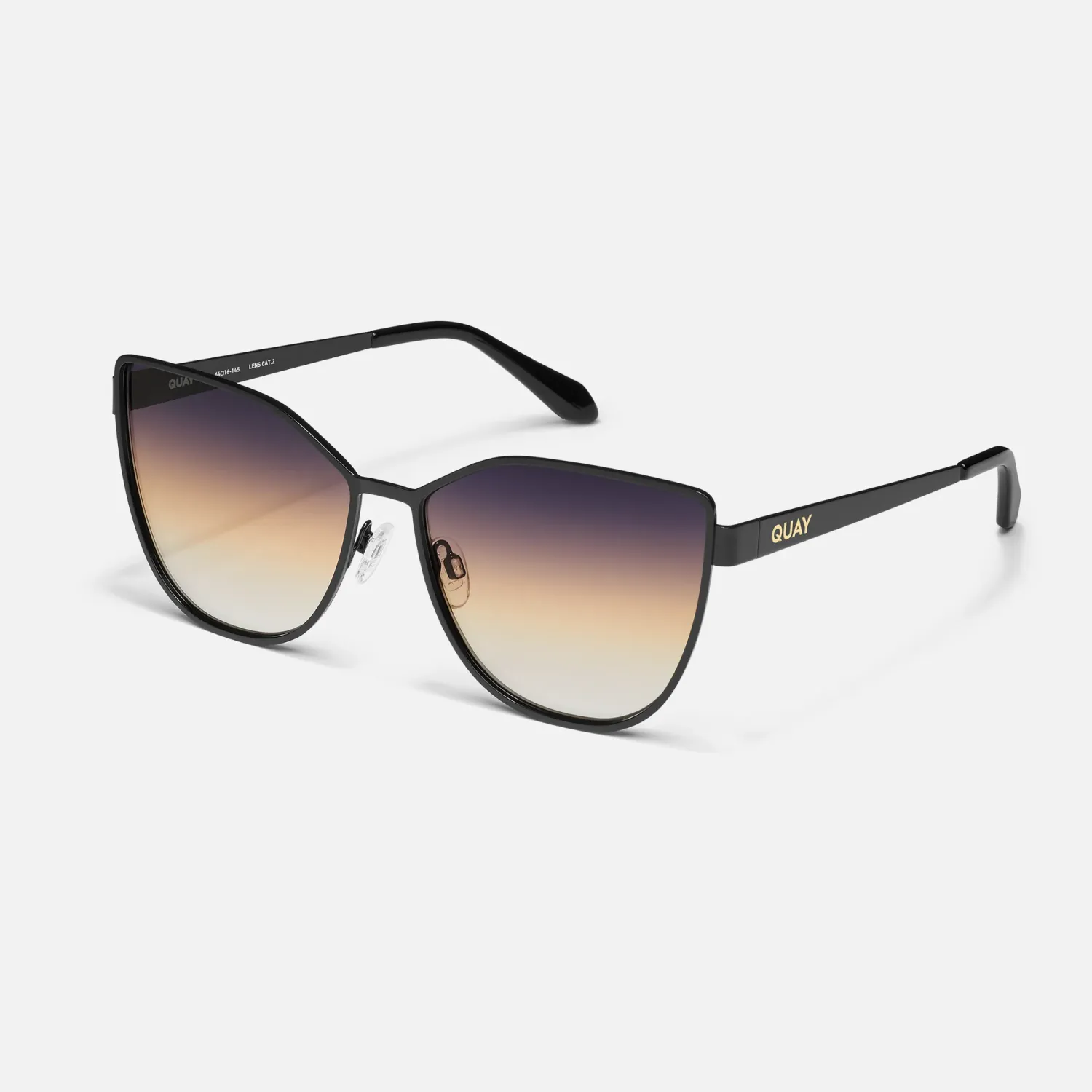 QUAY In Pursuit (Black/Dusk-Poppy)