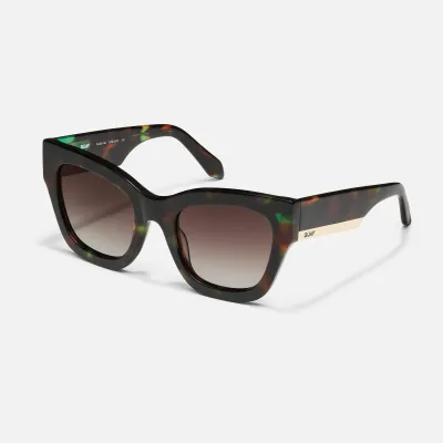 QUAY By the Way (Dappled Green Tort/Brown)