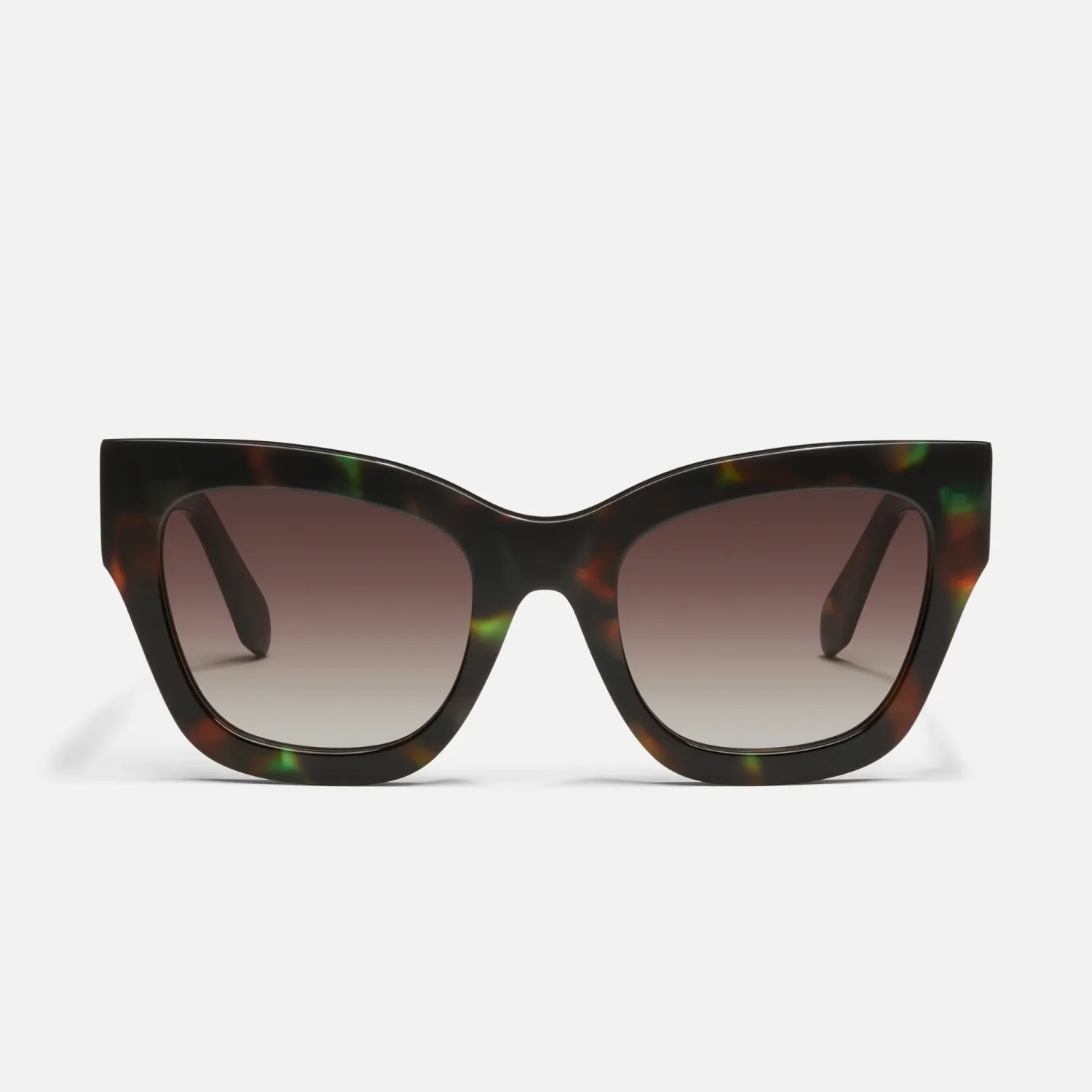 QUAY By the Way (Dappled Green Tort/Brown)