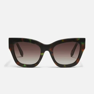 QUAY By the Way (Dappled Green Tort/Brown)