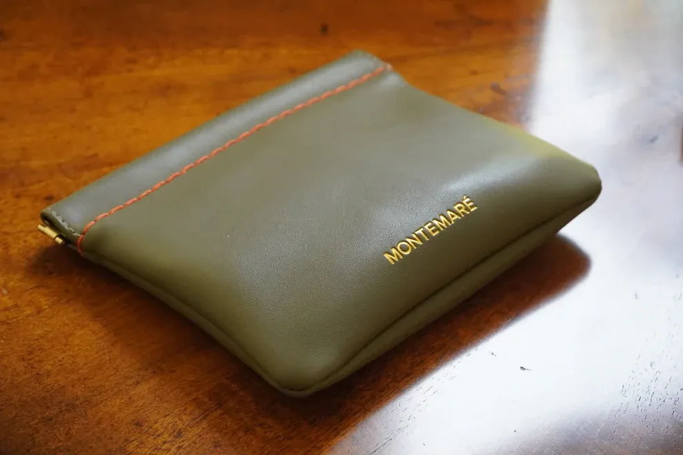 Roma Square Pouch, Olive