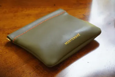 Roma Square Pouch, Olive