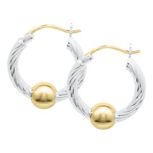 Cape Cod Twisted Hoop Earrings