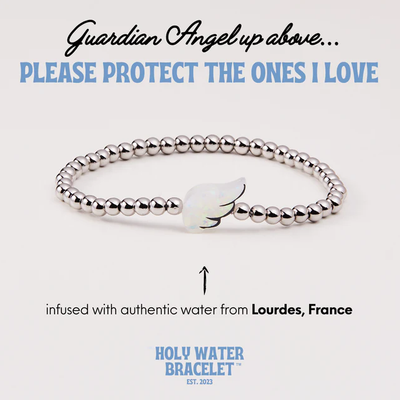 Holy Water Guardian Angel Bracelet