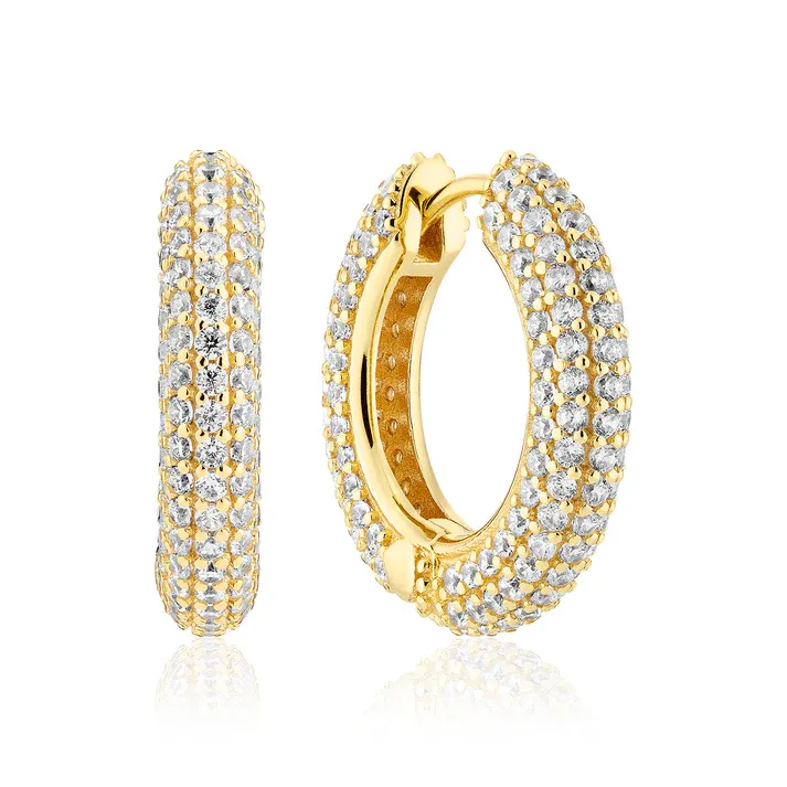 Sif Jakobs Carrara Medio Earrings (Gold)