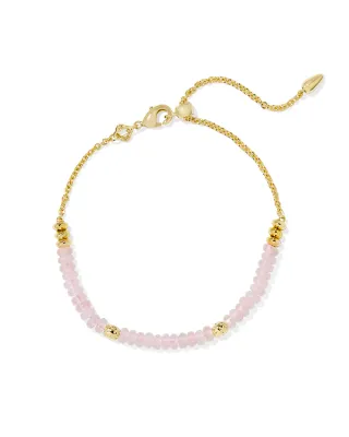 Kendra Scott Deliah Bracelet, Rose Quartz