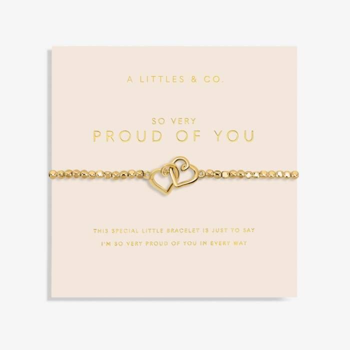 A Little &#39;So Very Proud of You&#39; Bracelet, Gold