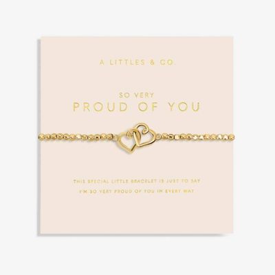 A Little &#39;So Very Proud of You&#39; Bracelet, Gold