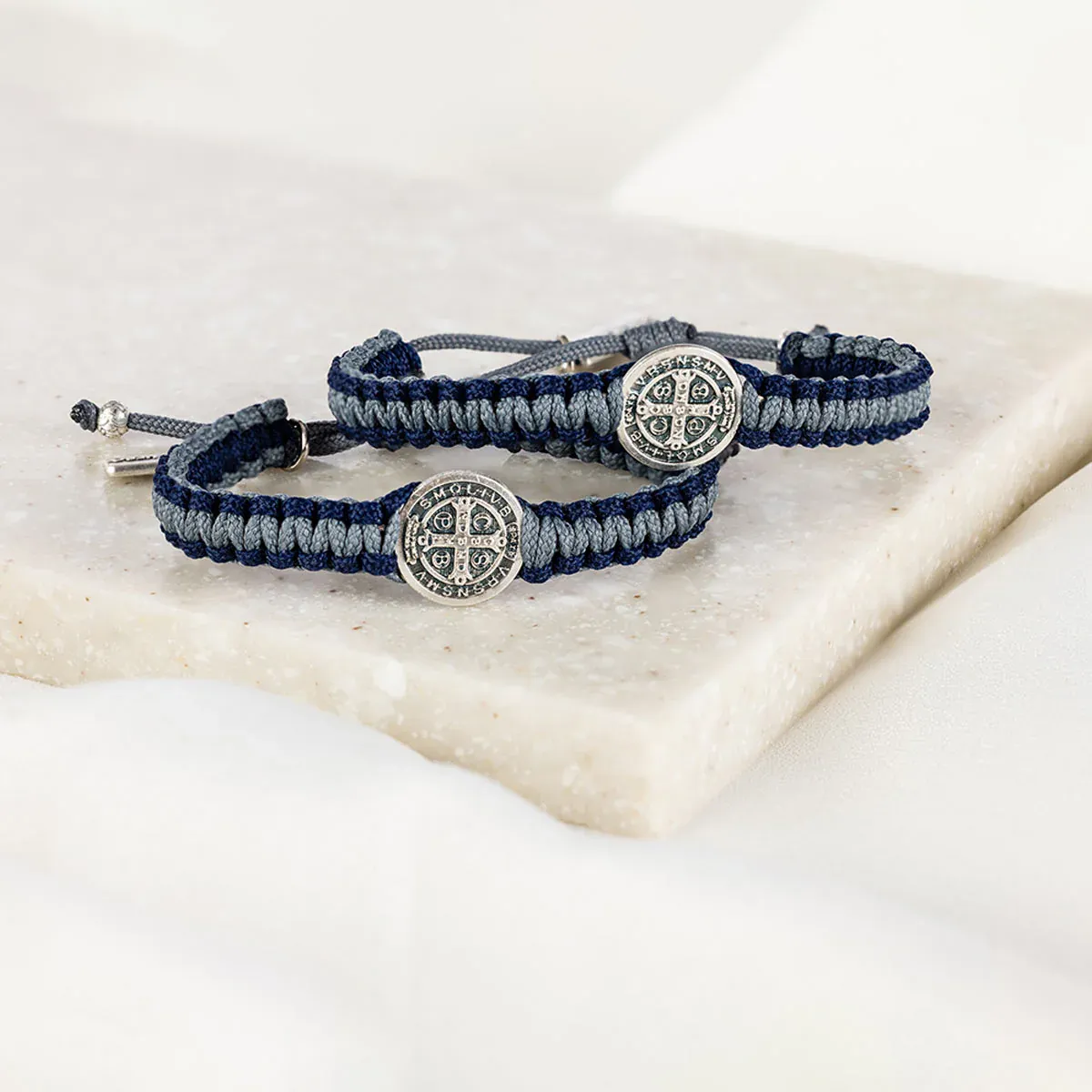 MSMH Friends Forever Bracelet Set for Kids, Navy/Slate