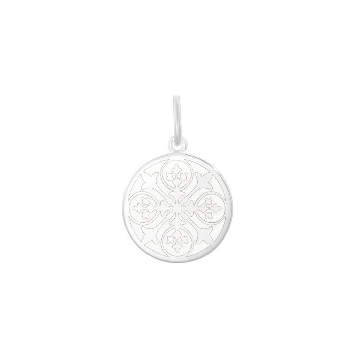 LOLA Sisterhood Fleur Pendant, White/Small