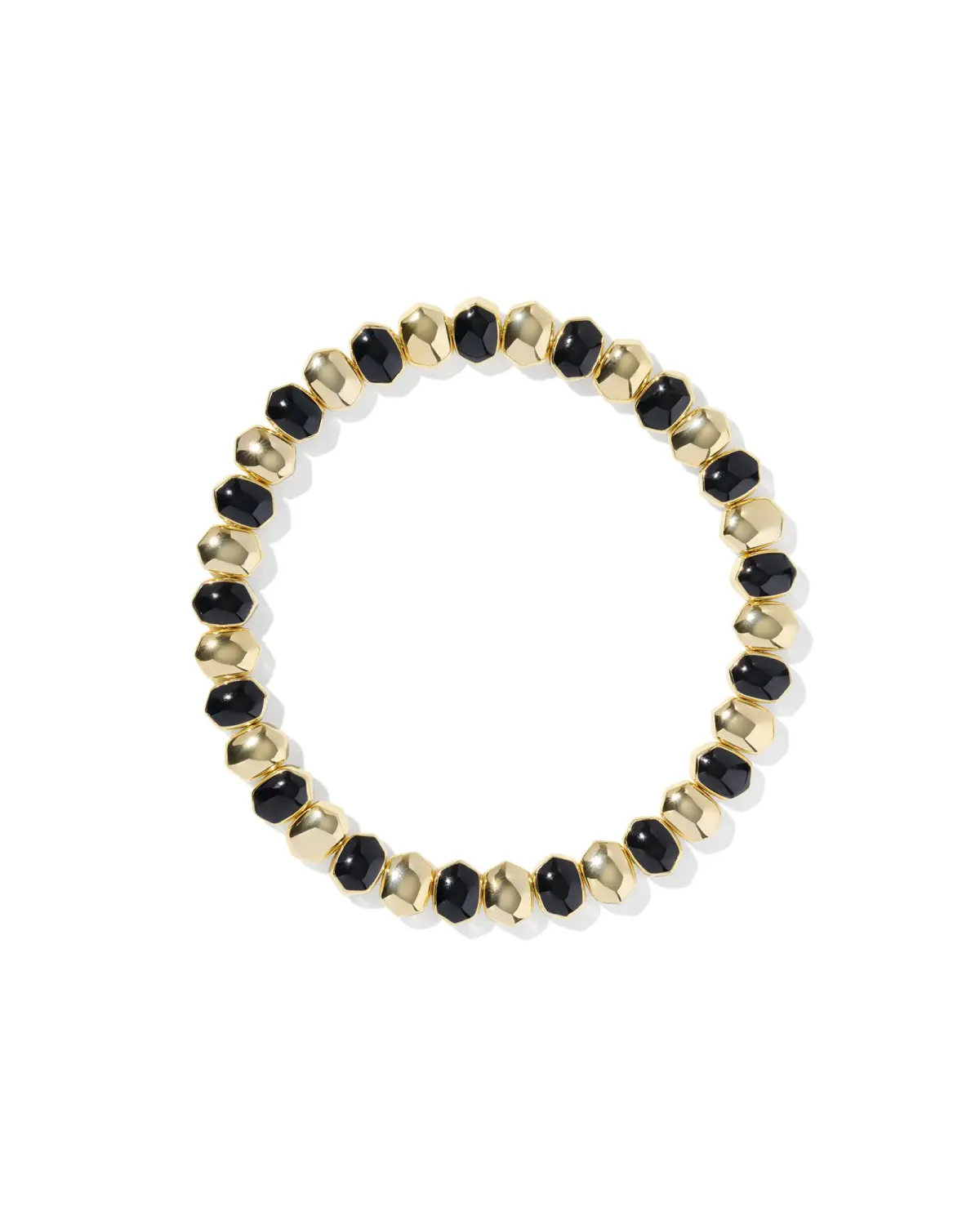 Kendra Scott Daphne Stretch Bracelet, Gold/Black