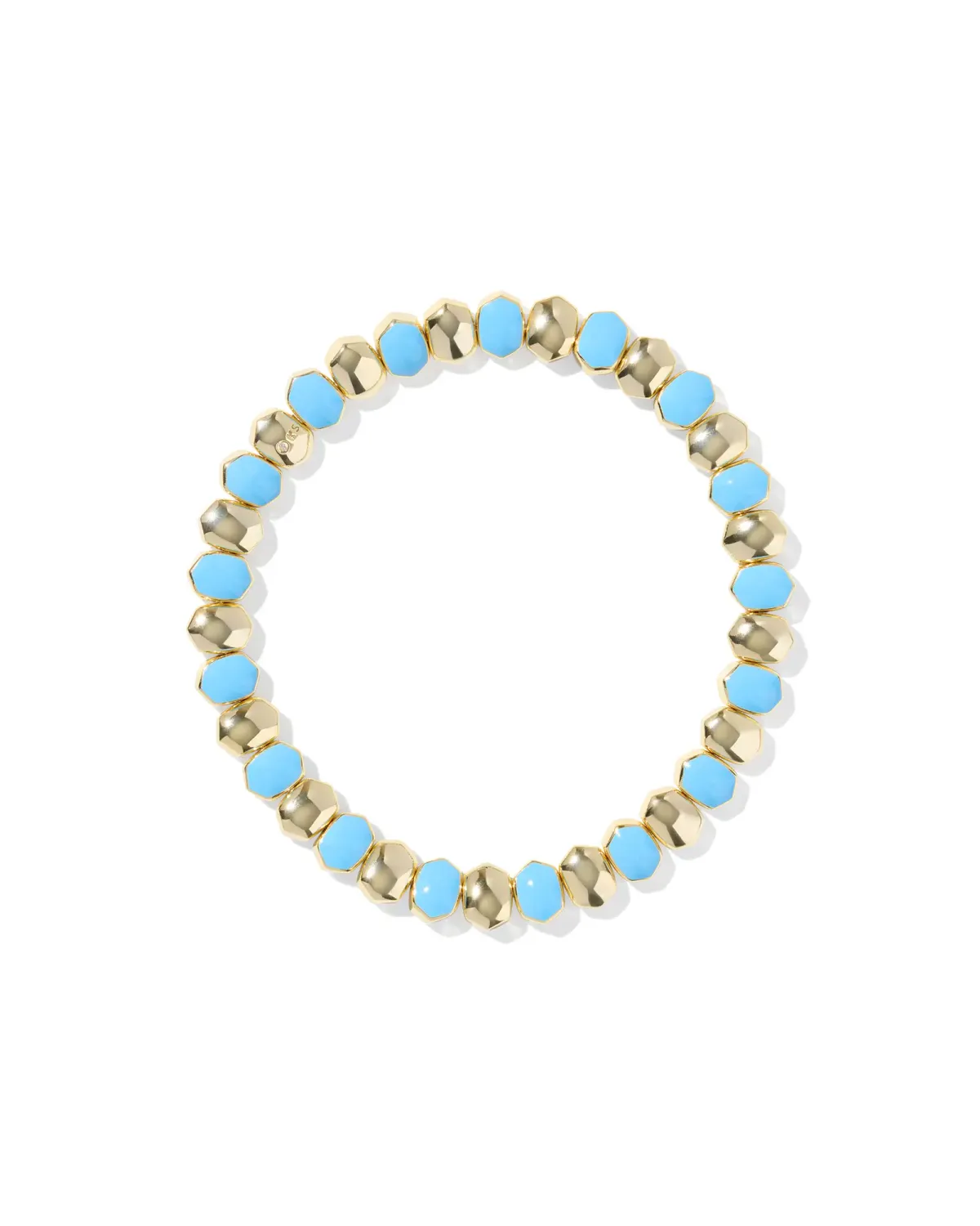 Kendra Scott Daphne Stretch Bracelet, Gold/Light Blue