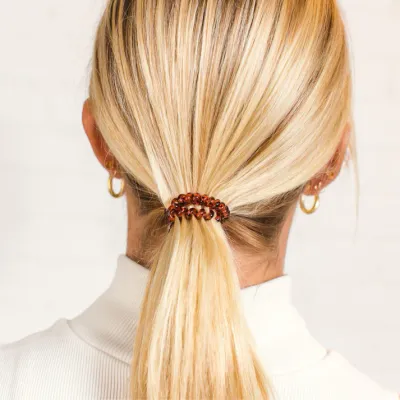 Teleties SMALL Hair Ties, Tortoise