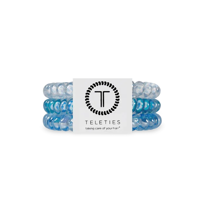 Teleties SMALL Hair Ties, Summer Sky
