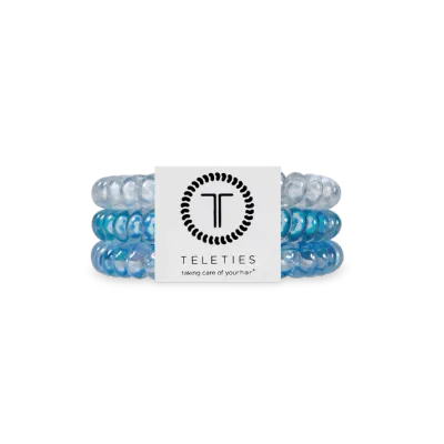 Teleties SMALL Hair Ties, Summer Sky