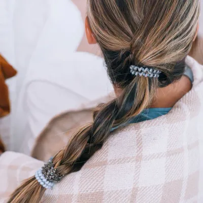 Teleties SMALL Hair Ties, Truly Taupe