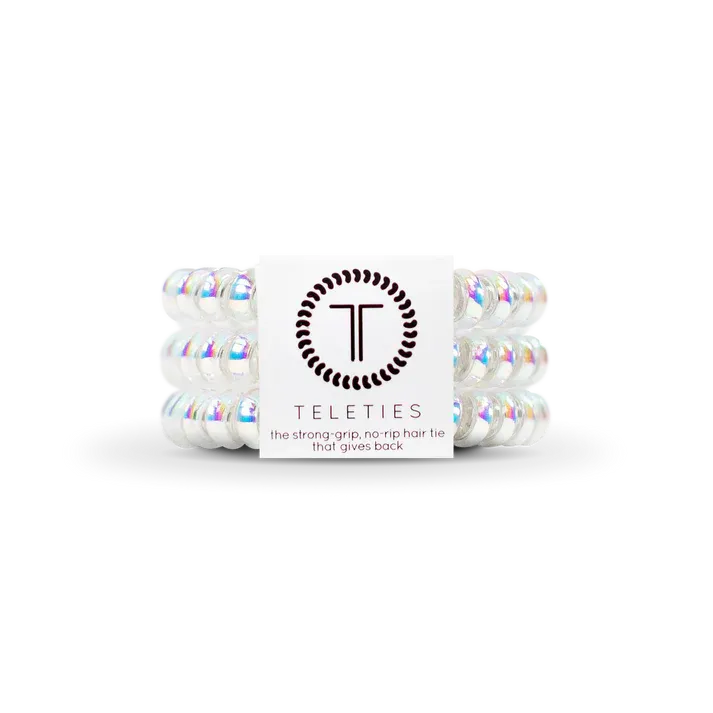 Teleties SMALL Hair Ties, Peppermint