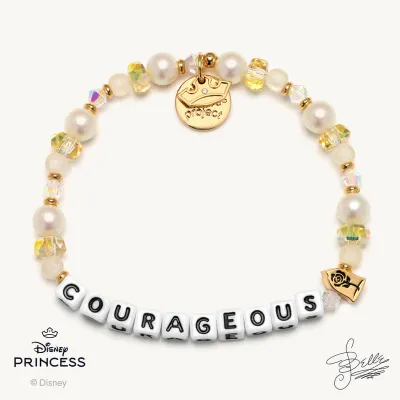 Little Words Project COURAGEOUS (Disney Princess) Bracelet S/M