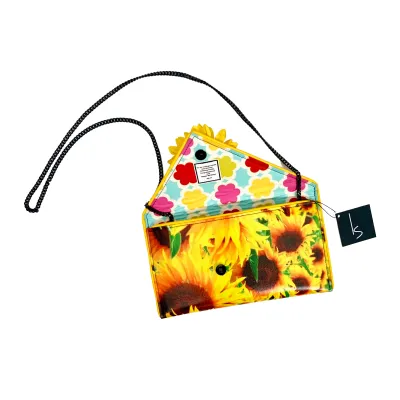 Kent Stetson Sunflower Crossbody Clutch
