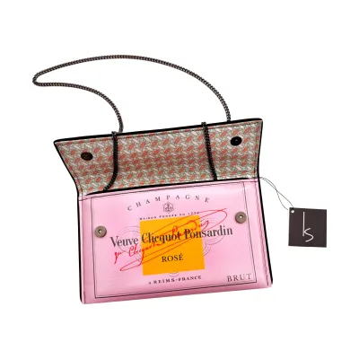 Kent Stetson Pop Bubbles! Pink Crossbody Clutch