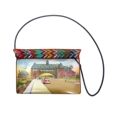 Kent Stetson Narragansett Towers Crossbody Clutch