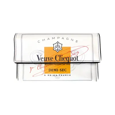 Kent Stetson Pop Bubbles! White Mini Crossbody Clutch