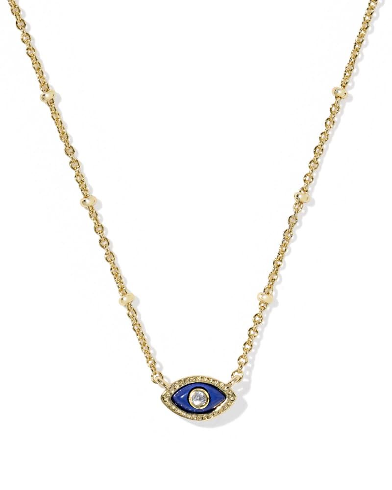 Kendra Scott Mini Eye Pendant Necklace, Gold