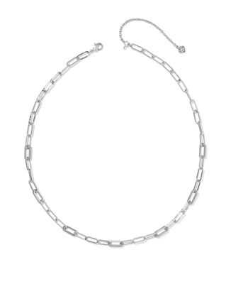 Kendra Scott Bella Chain Necklace, Silver