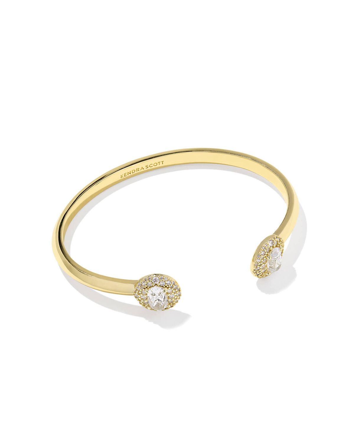 Kendra Scott Bella Cuff Bracelet, Gold/White
