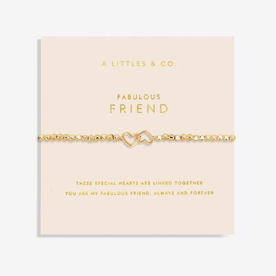 A Little &#39;Fabulous Friend&#39; Bracelet, Gold
