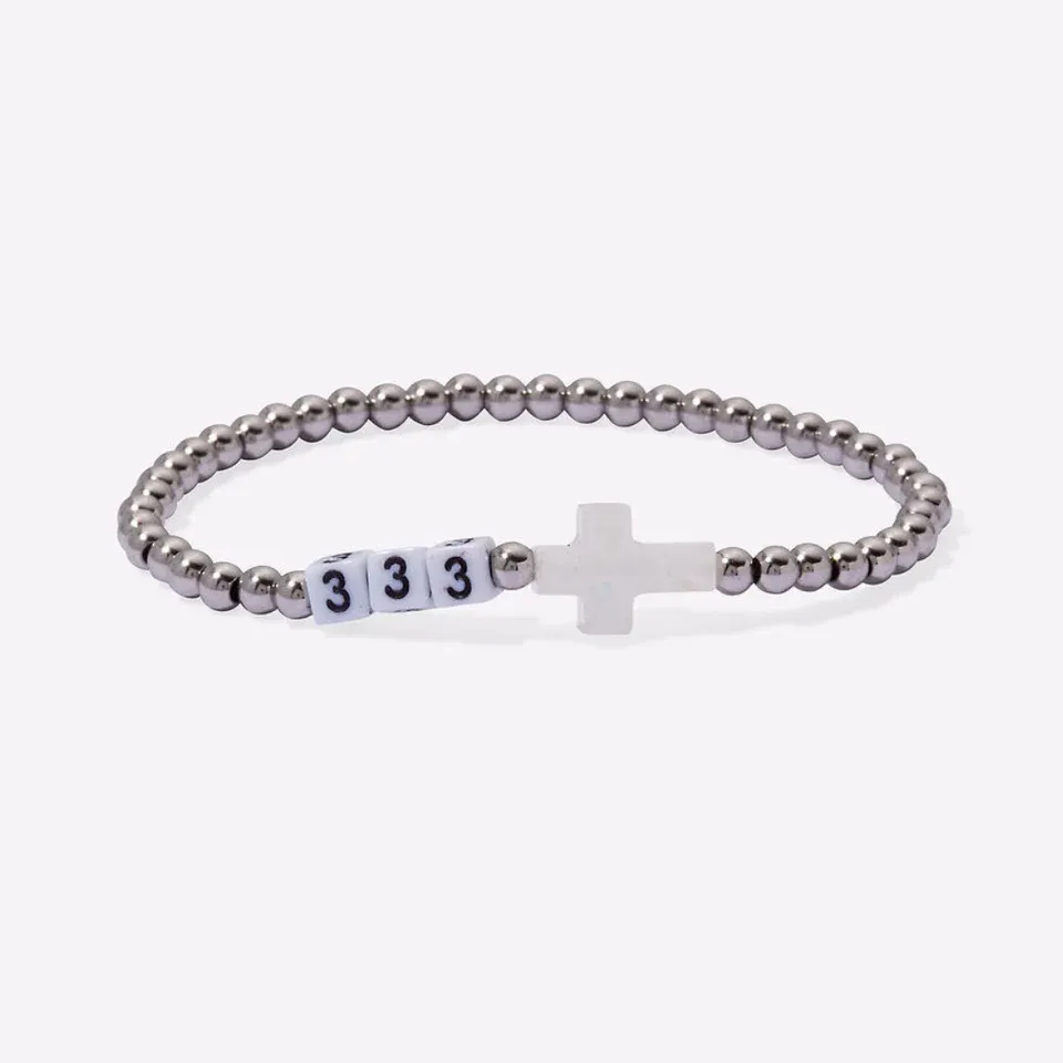 Holy Water Angel Number Bracelet